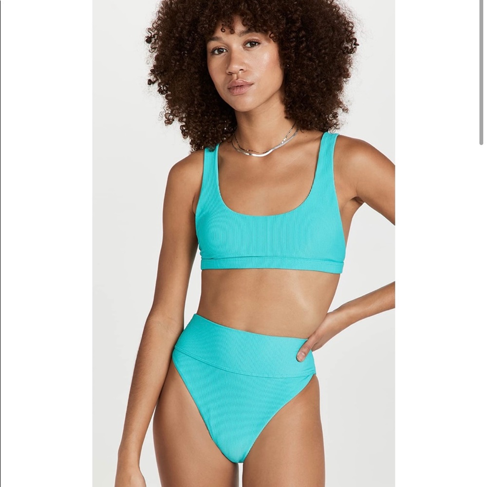 Beach Riot Peyton top and Highway bottom